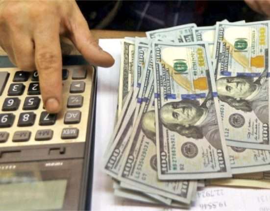 For the fourth day in a row, the dollar is down against the rupee