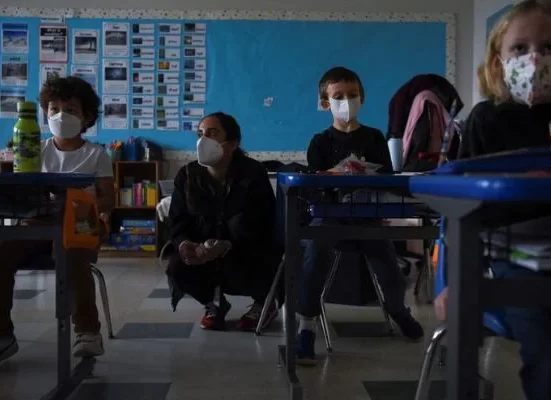 The US Centers for Disease Control and Prevention no longer recommends quarantining students who have been exposed to COVID-19