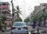 As the wet weather lasts longer, light rain will fall in Karachi