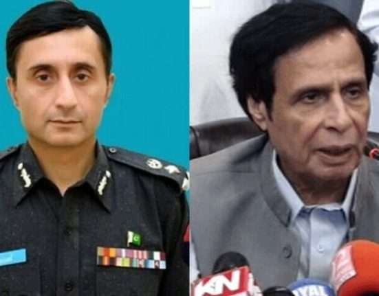 What's happening in Punjab between IGP and CM Pervaiz?