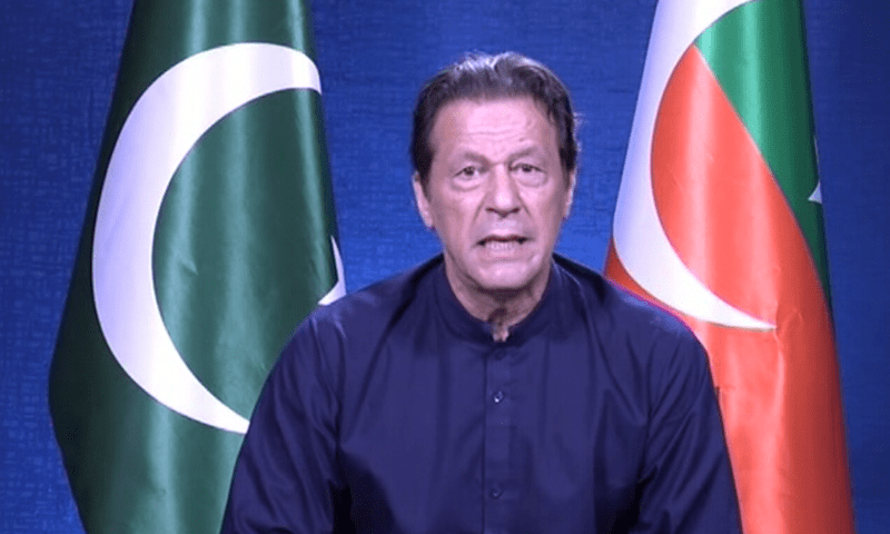 Imran says again that "our tolerance is running out" and calls for immediate elections