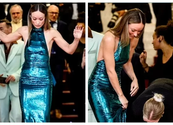 Olivia Wilde puts on brave smile as she gracefully embraced her wardrobe malfunction