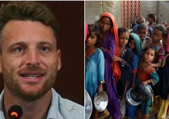 English cricketers will make donations for Pakistani families affected by the floods