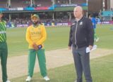 Pakistan chooses to bat first against South Africa after winning toss